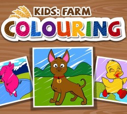 Kids: Farm Coloring Cover