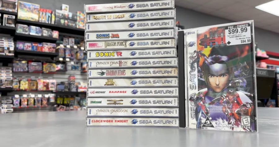 GameStop Customer Scores A Sega Saturn Motherlode Worth Over $2000 For 500 Bucks 1