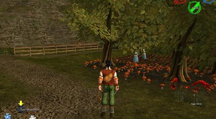 Wishworld in action; this precursor to Fable already shows some of the hallmarks that would make it into the final game