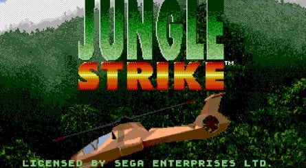 Jungle Strike was released for the Sega Mega Drive / Genesis in 1993, and was also ported to various other platforms, including the Amiga, CD32, SNES, DOS, Nintendo Game Boy and Sega Game Gear