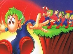 Lemmings On A Wide Screen Display Looks Absolutely Glorious