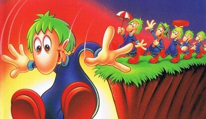 Lemmings On A Wide Screen Display Looks Absolutely Glorious