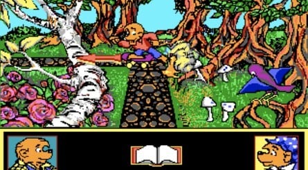 The Berenstain Bears: Learn About Letters for DOS computers would be one of the games Barnes would work on during his time at Britannica Software