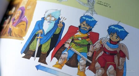 The Mega Drive version of Sorcerian features gorgeous cover art by Hitoshi Yoneda – the same artist who did the Japanese cover art for Phantasy Star II and Phantasy Star IV – as well as some lovely character artwork, credited to Sega's internal R&amp;D department