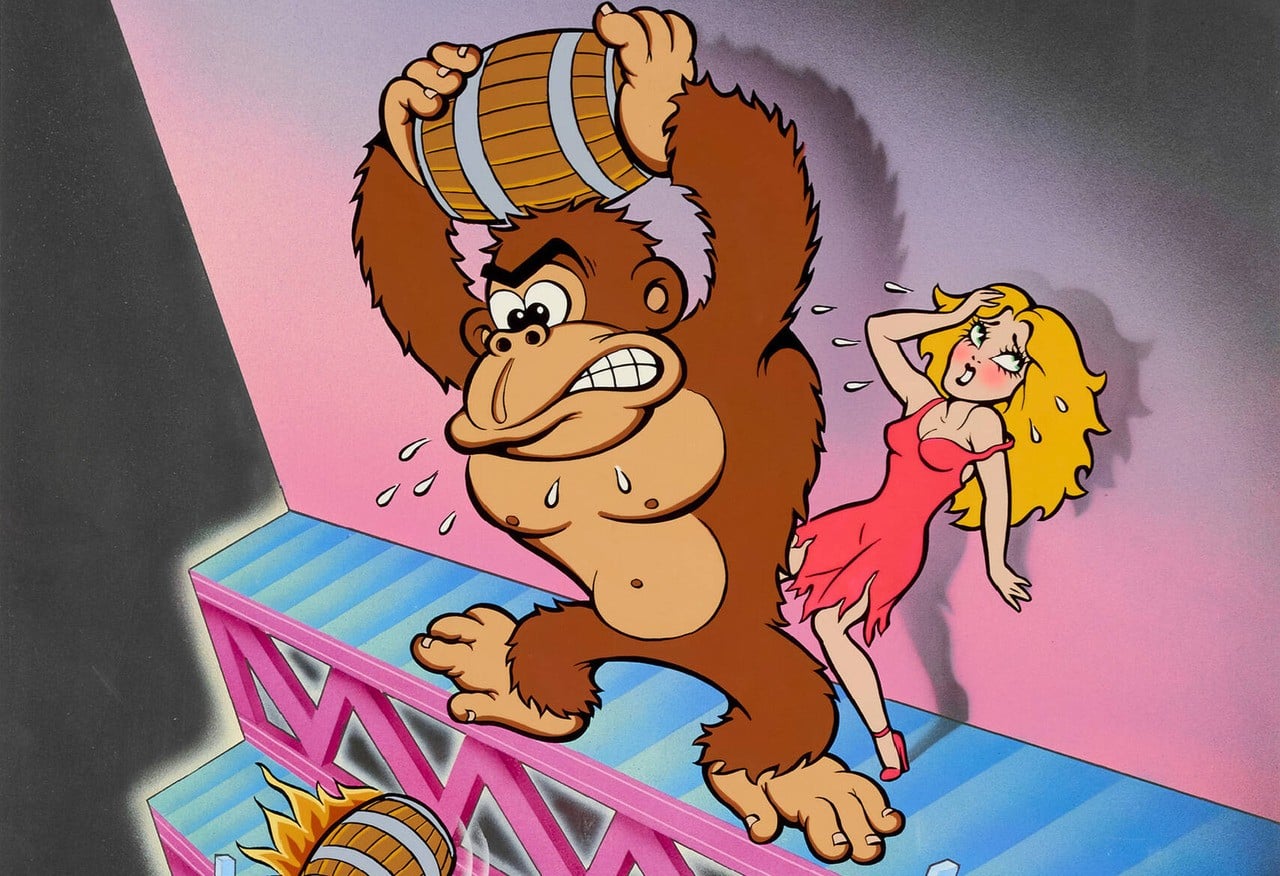 donkey_kong_nintendo_auction_art