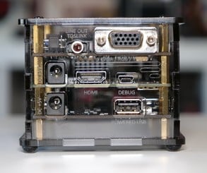 The MiSTer is equipped with a staggering number of options, and, depending on your I/O board, includes both HDMI and RGB output. An ethernet port allows you to get online, but you can also plug in a WiFi dongle (sold separately) if you so wish. Bluetooth dongles (also sold separately) can also be used to connect wireless controllers, should you not wish to use a wired option