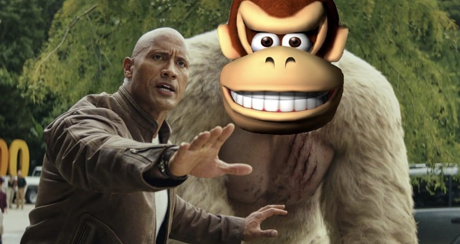 "None Of Them Matter" - There's Only One Donkey Kong In Dwayne 'The Rock' Johnson's Life 1