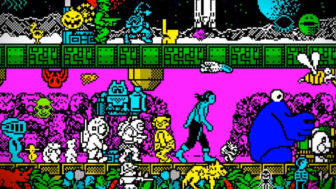 Scott Bateman's 'A Walk through the 8‑Bit' Celebrates ZX Spectrum Sprites - Nintendo News Article
