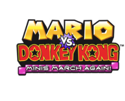 Mario vs. Donkey Kong: Minis March Again! Cover