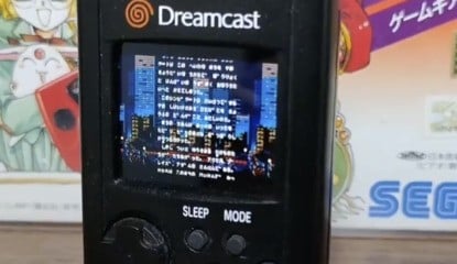 This Dreamcast VMU Plays Sega Genesis Games