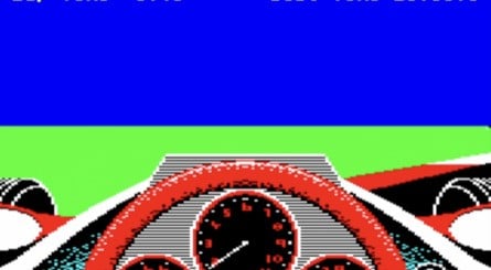 Crammond's early hits, clockwise from top-left: Aviator, REVS, The Sentinel, Stunt Car Racer