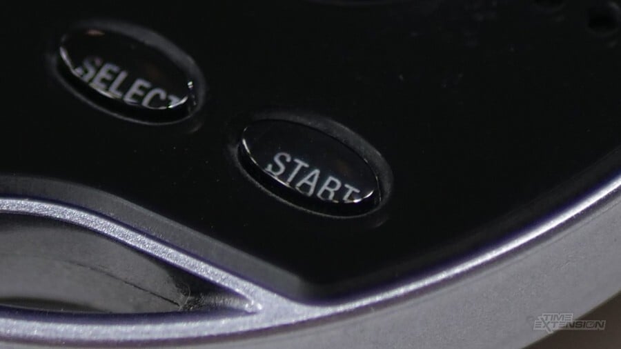 What system could this lovely oval Start button belongs to?