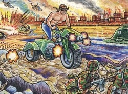 This Week's Arcade Archives Release Swaps Greens & Fairways For Military Action & Motorbikes