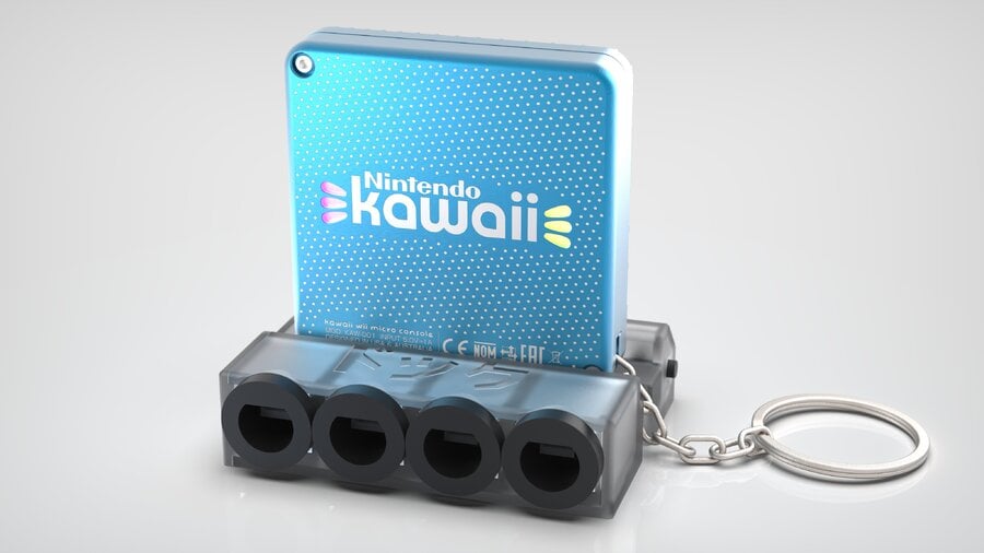 The 'Kawaii' Is A Wii The Size Of A Keychain 1