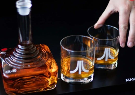 Raise A Glass To A Video Game Icon With This New Atari Decanter Set