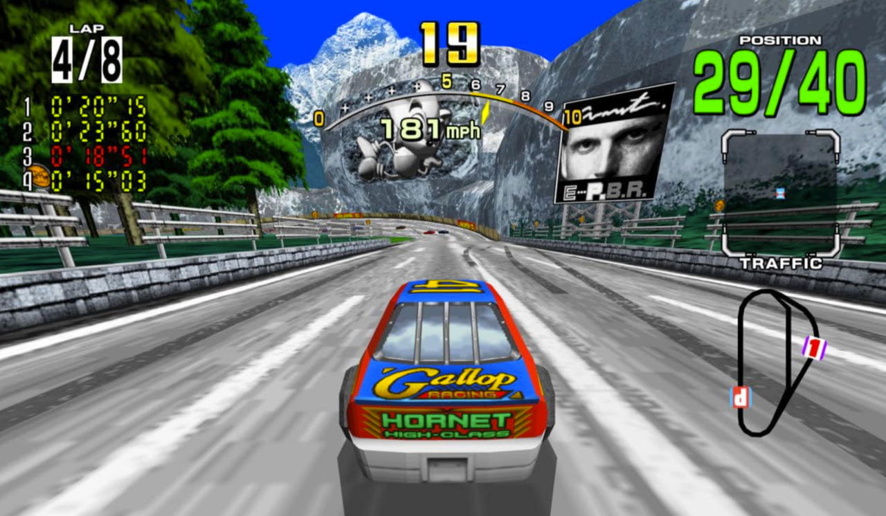 The Mystery of Daytona USA's Billboard: Damon Hill or Todd McFarlane’s Eyes?