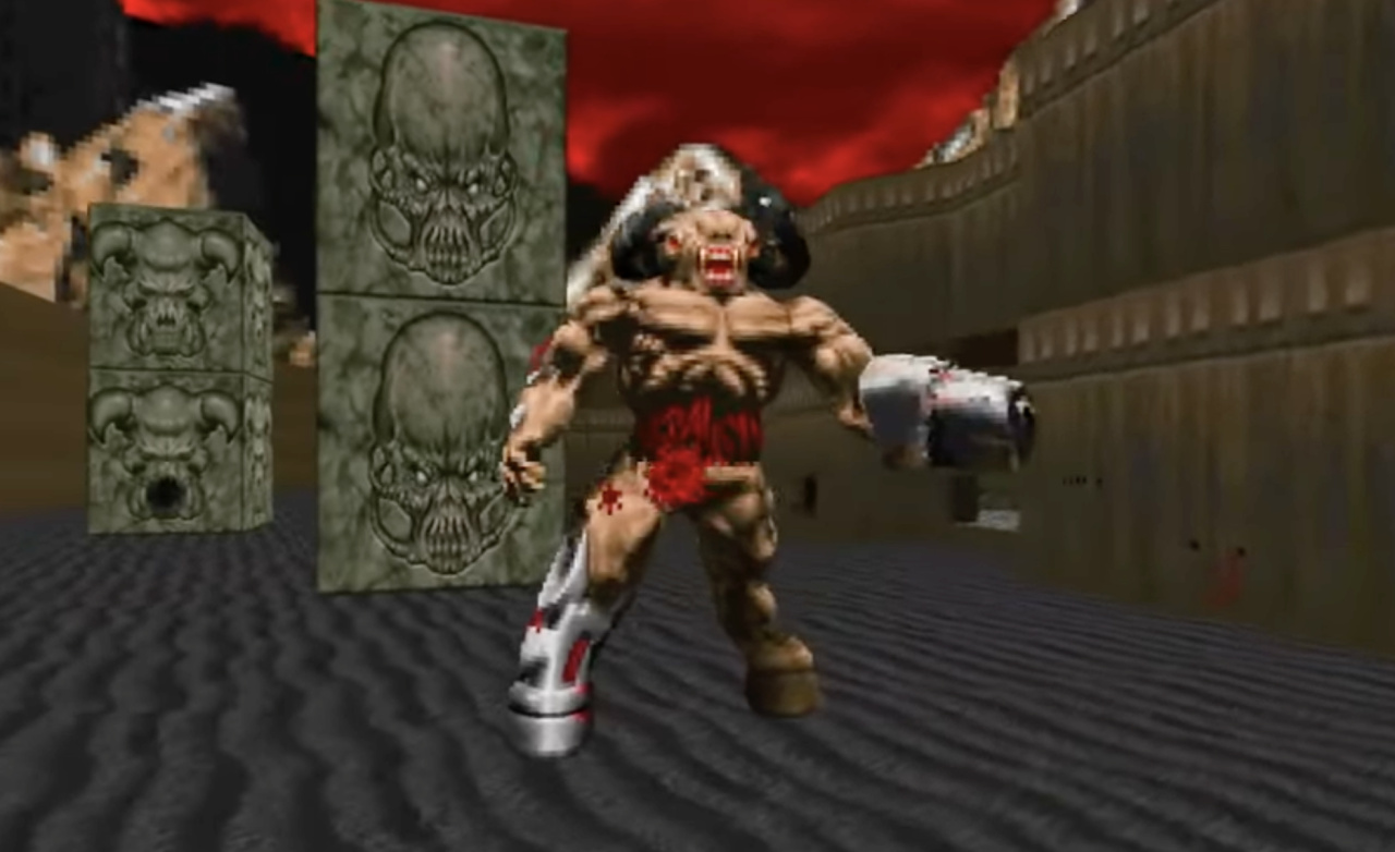 What If Five Nights at Freddy's 2 Was Recreated in the Doom Engine