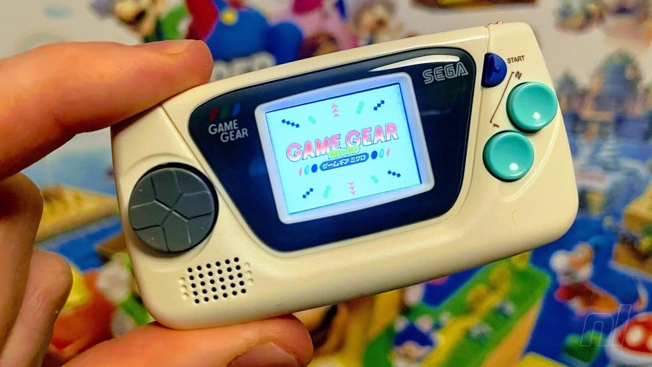 Sega's Game Gear Micro is four $50 consoles with four games each - The Verge