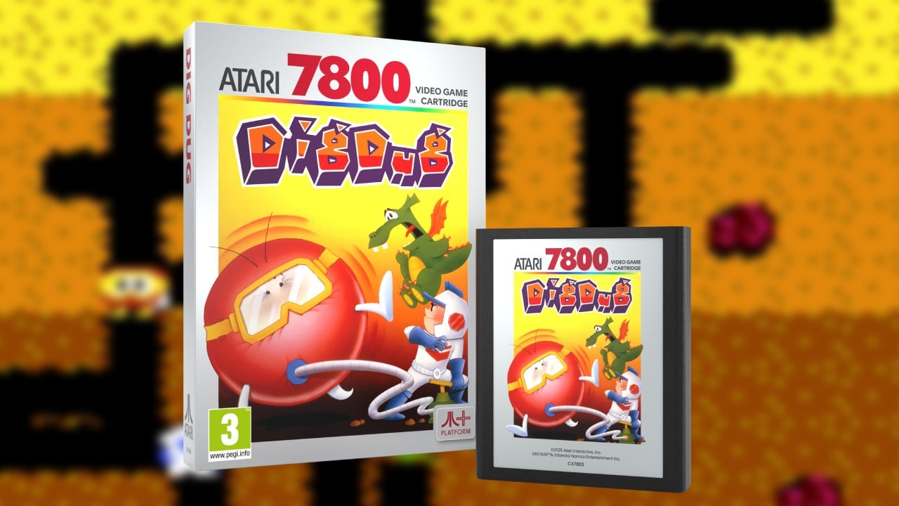 Bandai Namco Classics Return: Galaga, Pac-Man, Dig Dug, and Xevious Reissued on Atari 2600+ and 7800 Platforms