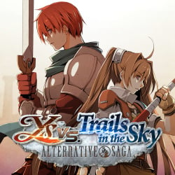 Ys vs. Trails in the Sky: Alternative Saga Cover