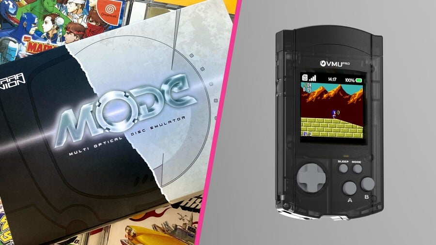 Terraonion's Dreamcast Optical Drive Emulator MODE Gets Updated Ahead Of VMU Pro Release 1
