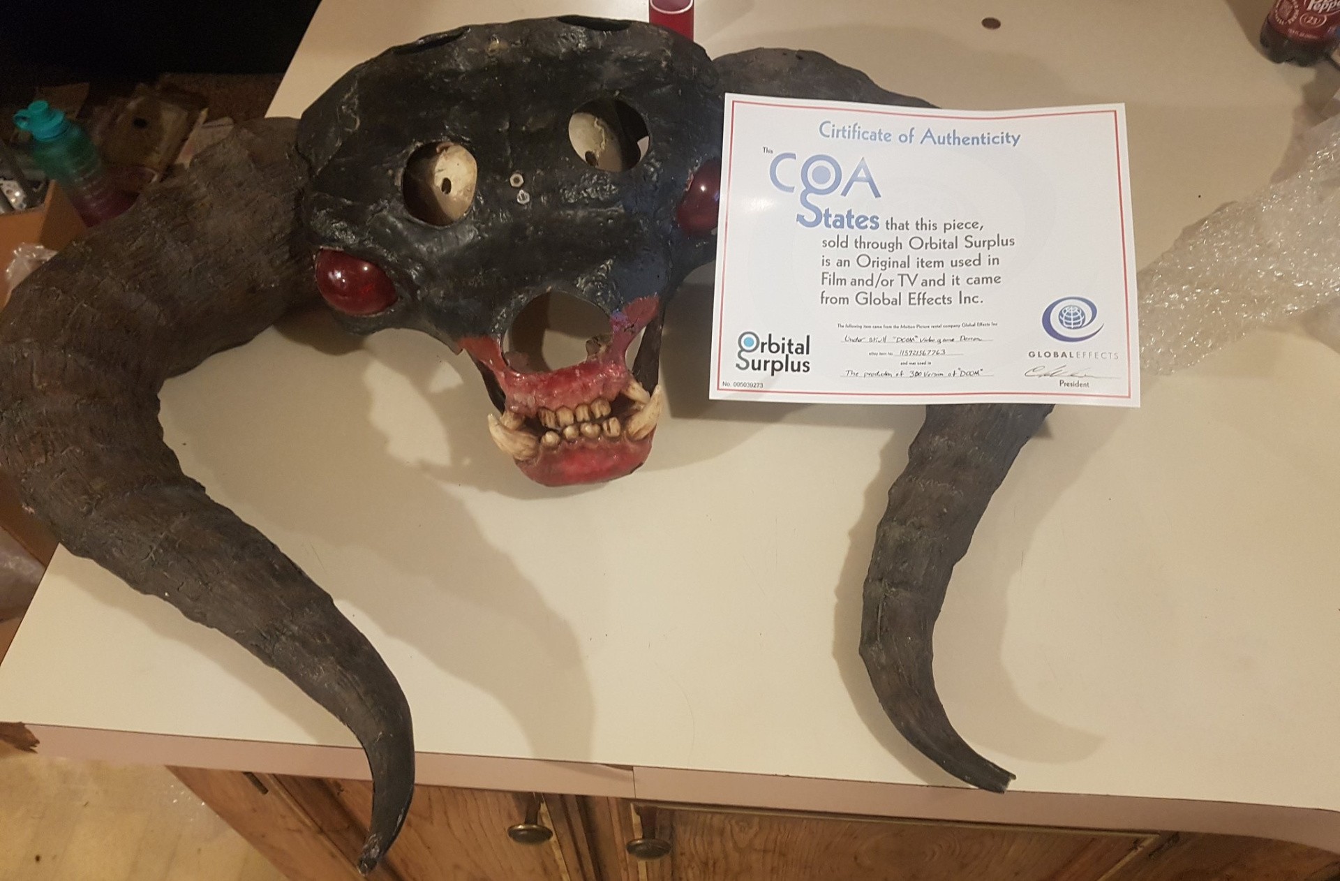 Doom 3DO's Lost Cyberdemon Prop Sells for Over $1000: A Piece of Gaming History Resurfaces - Nintendo News Article