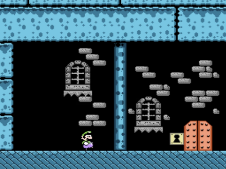 The NES port was handled by Radical Entertainment, and its visuals are based loosely on the SNES version, complete with Suoer Mario World-style sprites