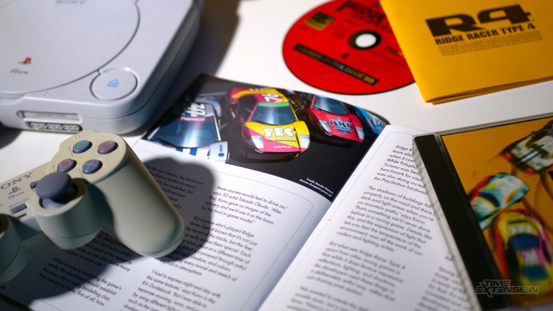 Rocket Books Reprints One More Win: New Ridge Racer Type 4 Book from Andy Kelly - Nintendo News Article