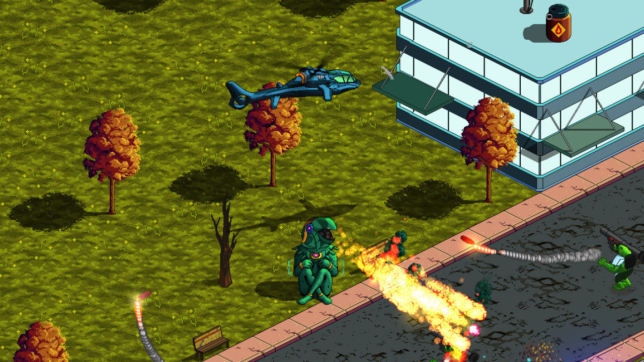 Megacopter Is An Indie Sci-Fi Take On Desert Strike & Choplifter | Time  Extension