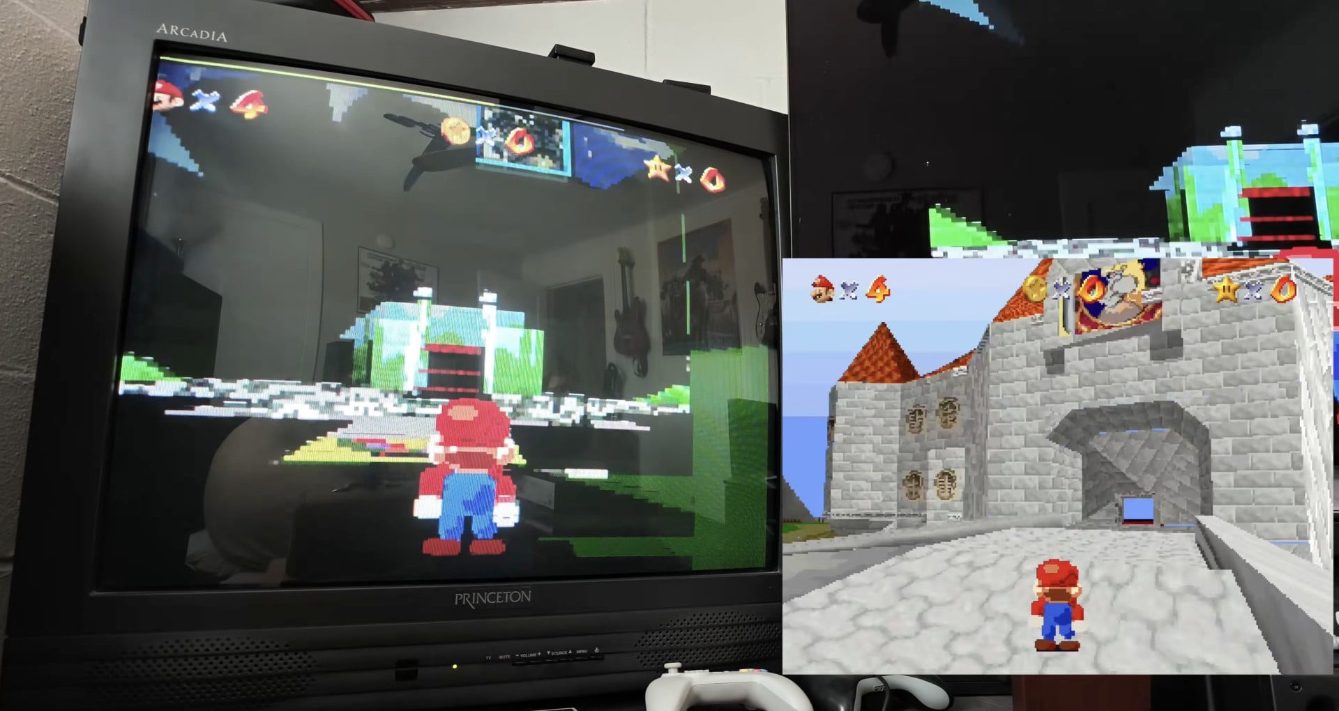 Super Mario 64 on 3DO: Eyepatch Entertainment Runs Mario 64 Geometry on Panasonic FZ-10 - Nintendo News Article