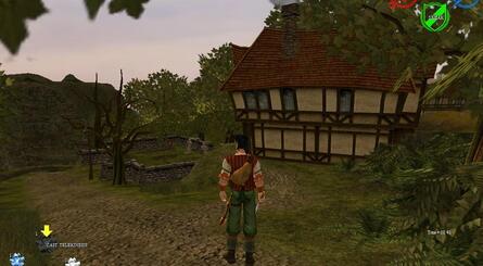 Wishworld in action; this precursor to Fable already shows some of the hallmarks that would make it into the final game