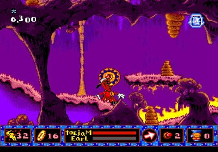 Panic on Funkotron features much larger sprites than the original game to go along with the new sidescrolling perspective, resulting in some frankly stunning pixel art