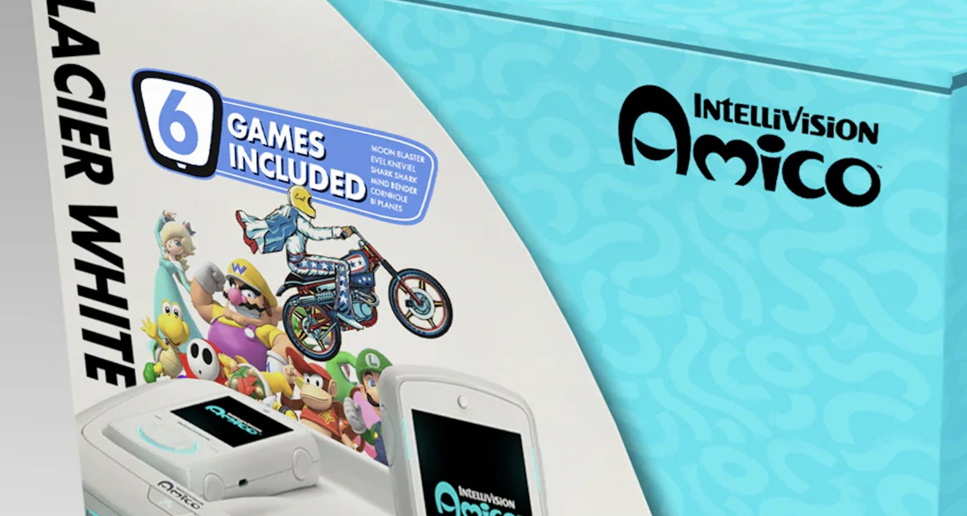 Intellivision Amico Box Image Featuring Nintendo Characters Appears on UK Retailer Listing - Nintendo News Article