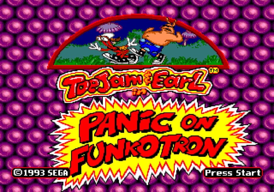 ToeJam & Earl in Panic on Funkotron