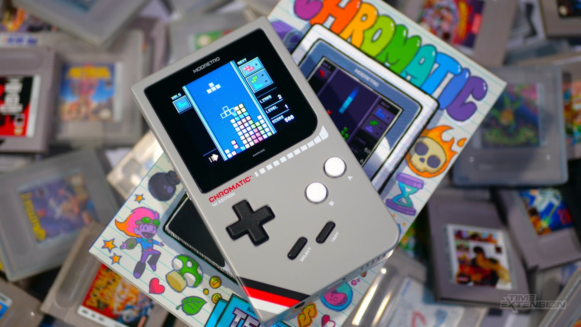 ModRetro's Chromatic Handheld Faces Backlash Over Anduril Industries Branding - Nintendo News Article