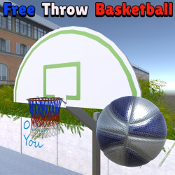 Free Throw Basketball Cover