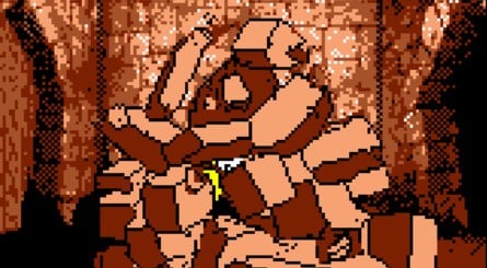 Dragon's Lair for the Game Boy Color retains many of the same death animations, with Dirk being crushed, beaten, poisoned, electrocuted, and more on his way to save Princess Daphne