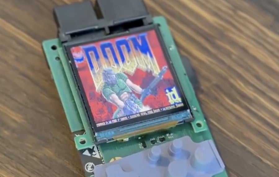 Of Course The Dreamcast's "Most Powerful VMU" Can Play Doom 1