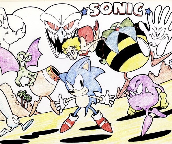Sonic Concept Art