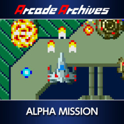 Arcade Archives Alpha Mission Cover