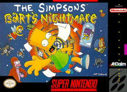 The Simpsons: Bart's Nightmare Cover