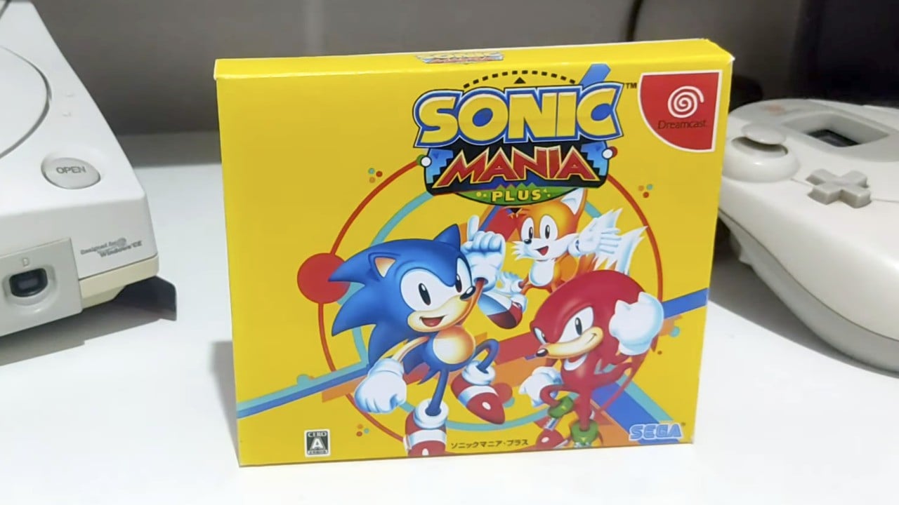 Sonic ManiaのDreamcastポートは素晴らしく見えます