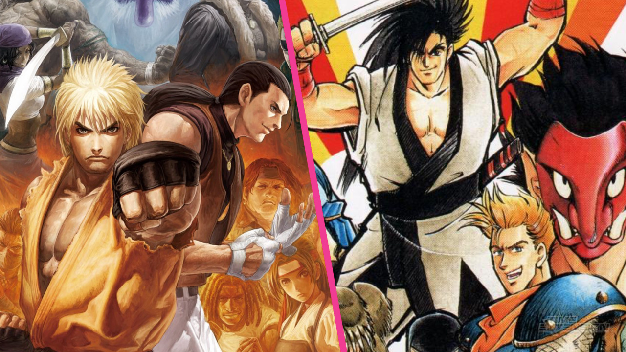 King of Fighters, Samurai Shodown, Garou and The Last Blade games