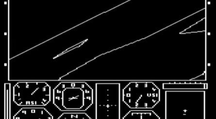 Crammond's early hits, clockwise from top-left: Aviator, REVS, The Sentinel, Stunt Car Racer