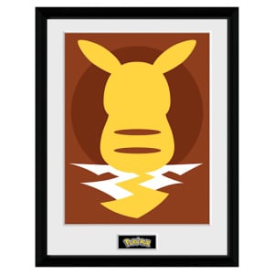 Pikachu Silhouette 25 Art Print