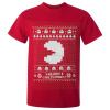 Namco Men's Merry Pac-Man Christmas T-Shirt - Red