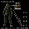 Halo:Reach Action Figure 1/12 (Noble Three) 17 cm