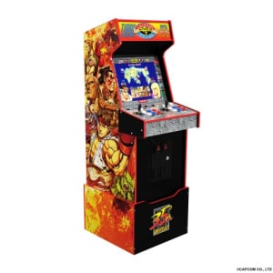 Arcade1Up STREET FIGHTER LEGACY 14 GAMES Wifi ENABLED ARCADE MACHINE