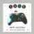 Game Controller Personalised Christmas Card