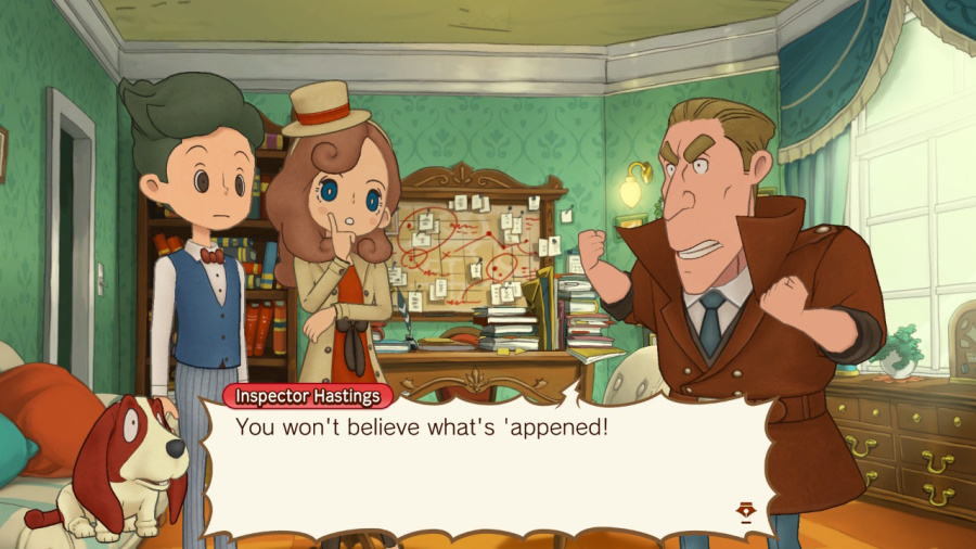 Layton's Mystery Journey: Katrielle and the Millionaires' Conspiracy - Deluxe Edition Screenshot